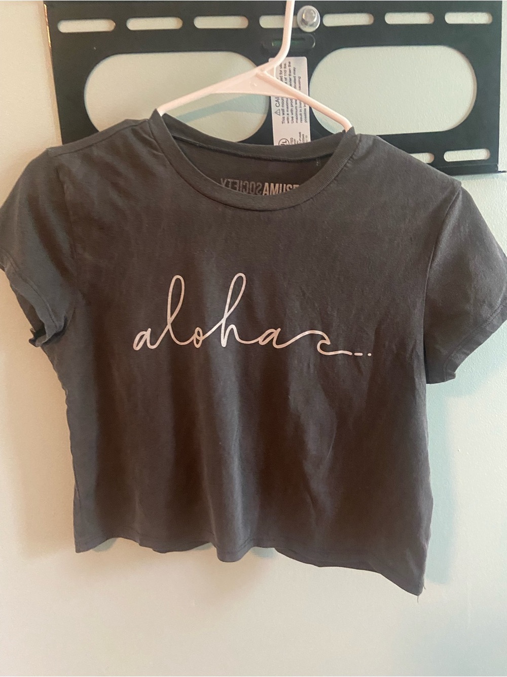 Aloha Crop Tee